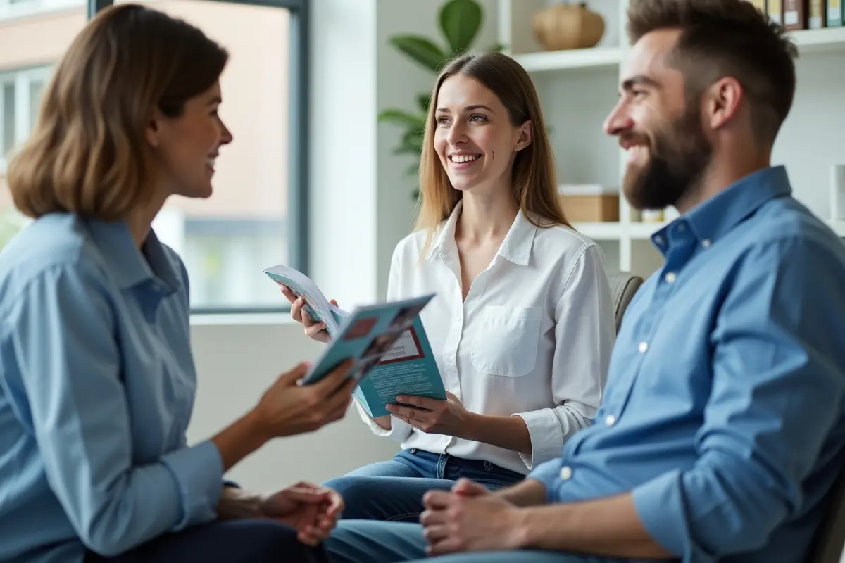 patient asking essential questions when choosing new local dentist